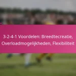 3-2-4-1 Voordelen: Breedtecreatie, Overloadmogelijkheden, Flexibiliteit